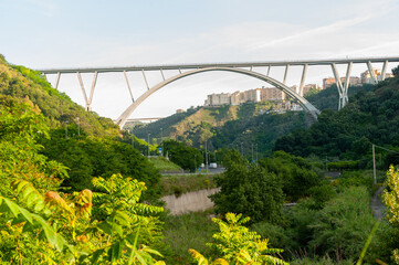 Catanzaro: Viaduct Bisantis, also called Ponte Morandi