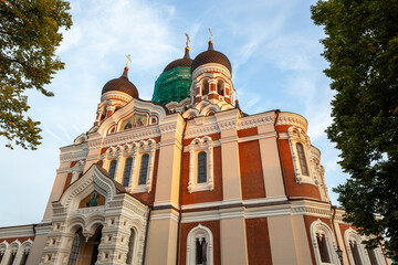The cathedral is Tallinn's largest orthodox cupola church in Estonia