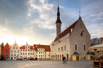 The oldest surviving town hall in Northern Europe, Tallinn Estonia