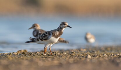 Ruddy Turnstone (Arenaria interpres) Aysa, Australia, spreads in Europe, America and Africa, but is rare. It is a migratory bird and is known to breed in the Northern hemisphere.