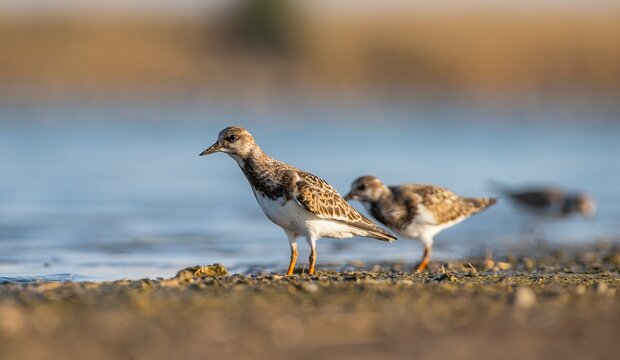 Ruddy Turnstone (Arenaria interpres) Aysa, Australia, spreads in Europe, America and Africa, but is rare. It is a migratory bird and is known to breed in the Northern hemisphere.
