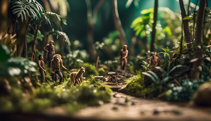 Jungle Life Diorama