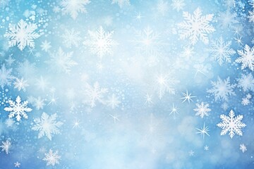 Christmas background with snowflakes