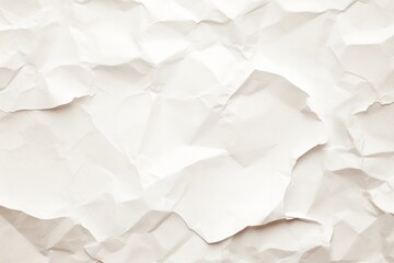 Obraz premium white crumpled torn paper texture background mockup