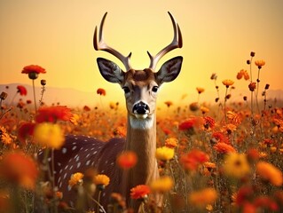deer in a meadow