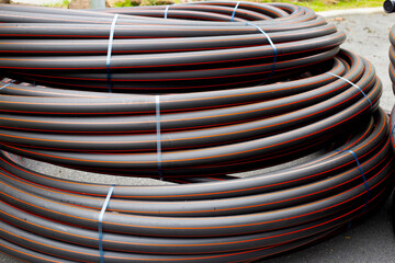 HDPE pipe for water supply or electrical conduit