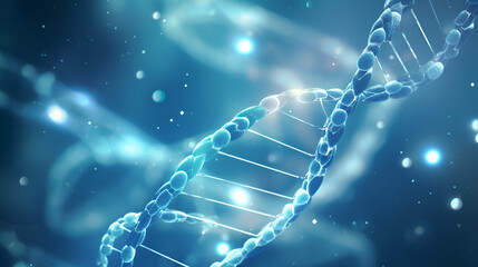 DNA double helix strand