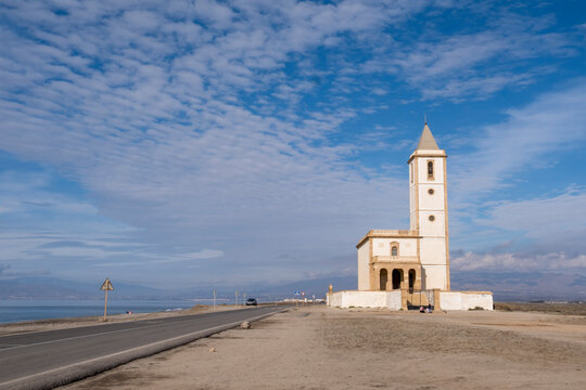 Iglesia de las Salinas de Cabo de Gata, Andalusien