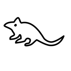Rat line icon