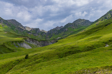 Obraz premium Col du Tourmalet in Pyrenees