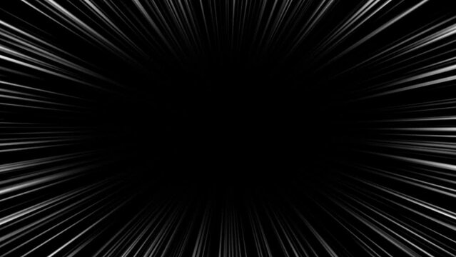 Cartoon concentration line