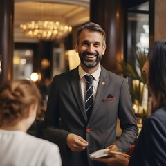 Guiding Excellence: The Hotel Manager's Commitment to Exceptional Hospitality - 635672089