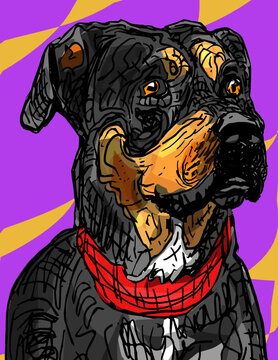 DOG ART for Pop Art
