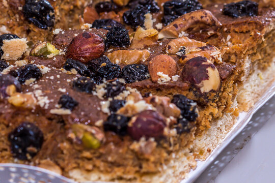 tarta frutos secos