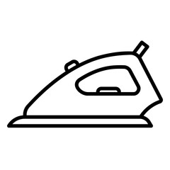 Iron icon for ironing clothes