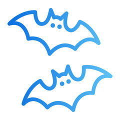 bat gradient icon