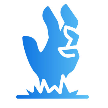 grave gradient icon