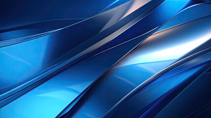 Abstract blue shinny shape background, blue gradient textures
