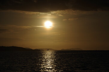 インドネシア　海外　サンセット　　海