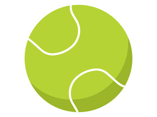 tennis ball illustration