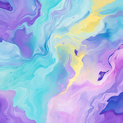 Fototapeta na wymiar Abstract colorful background. Psychedelic texture. Digital painting