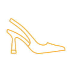 Fototapeta premium Kitten heels icon