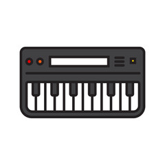 keyboard piano illustration