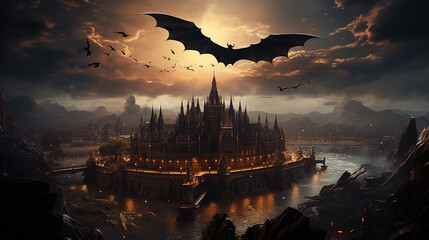 Bats in the Dark Castle