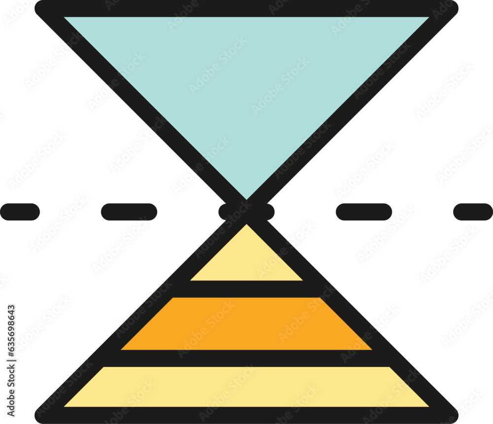 Poster editor designer icon outline vector. edit tool. interface data color flat