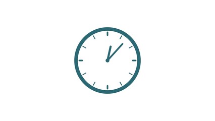 abstract fast clock icon illustration background 4k  