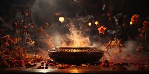 Spiritual Incense and Altar