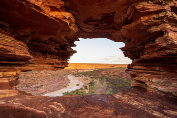 Nature's Window in Kalbarri National Park, Western Australia.
