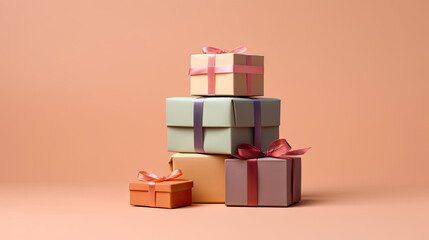 Gift box, Background, Illustrations, HD