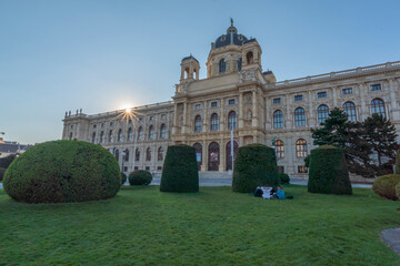 Obraz premium photos of historical architectural landmarks of vienna the capital of austria