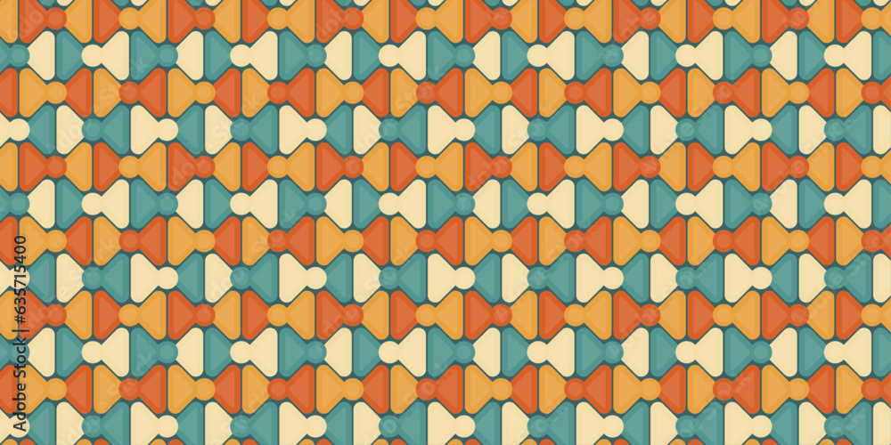 Aufkleber Texture from identical puzzles. A simple repeating wallpaper pattern.