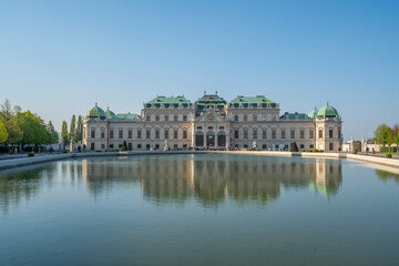 Fototapeta na wymiar photos of historical architectural landmarks of vienna the capital of austria