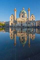 Fototapeta na wymiar photos of historical architectural landmarks of vienna the capital of austria