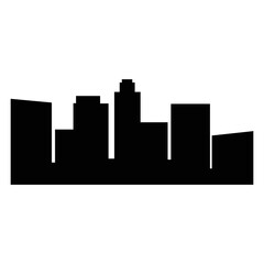 Fototapeta premium City Building Silhouette