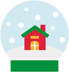 Christmas Snowball Icon 