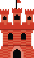 Castle vector image