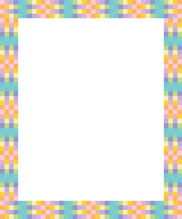 Colorful frame Vector image