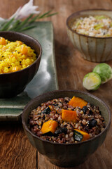 rice with vegetables and meat