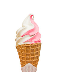 ice cream cone cherry forest fruits
