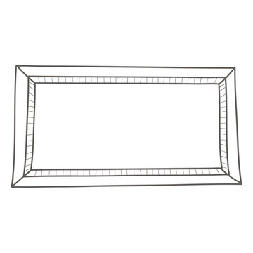 Rectangle frame illustration