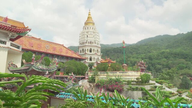 Awesome view of the Kek Lok Si Temple, Penang, Malaysia