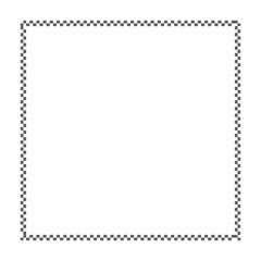 Square shape frame illustration