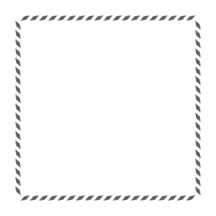 Square shape frame illustration