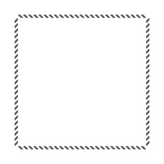 Square shape frame illustration