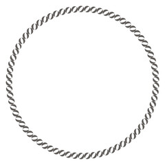 Fototapeta premium Circle shape frame illustration