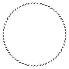 Circle shape frame illustration